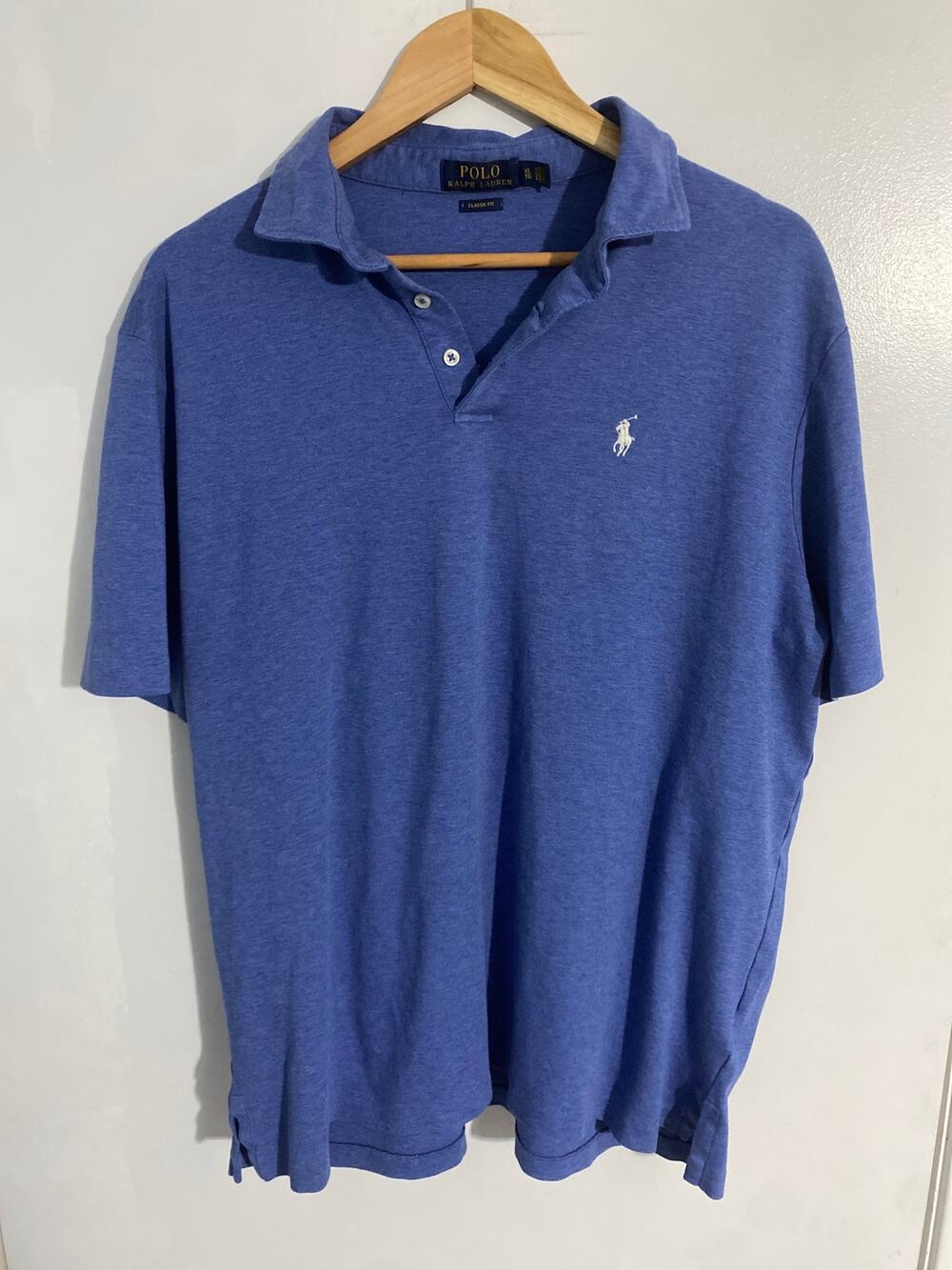 Polo Ralph Lauren classic fit polo shirt men’s size XL blue cotton